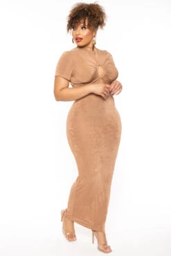 Plus Size Leanne Slinky Matching Set - Camel 5 Plus Size Leanne Slinky Matching Set - Camel -Kitchensuppliesdeal 2022 10 12 7238