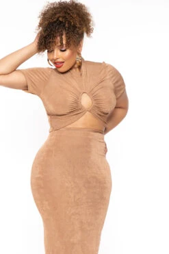 Plus Size Leanne Slinky Matching Set - Camel 6 Plus Size Leanne Slinky Matching Set - Camel -Kitchensuppliesdeal 2022 10 12 7240