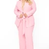 Plus Size HBIC Pant Suit - Light Pink -Kitchensuppliesdeal IMG 4585