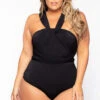Plus Size Infinity Bodysuit - Black 2 Plus Size Infinity Bodysuit - Black -Kitchensuppliesdeal curvy sense bralettes and bodysuits plus size infinity bodysuit black 29592055480417