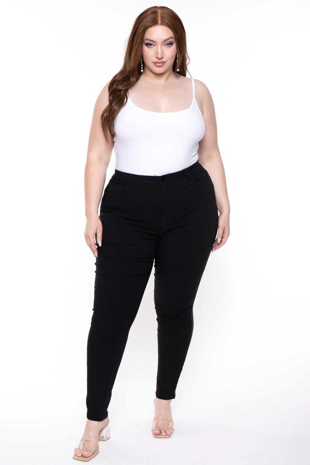 Plus Size Jersey Girl Bodysuit - White Plus Size Jersey Girl Bodysuit - White -Kitchensuppliesdeal curvy sense bralettes and bodysuits plus size jersey girl bodysuit white 29448117551201