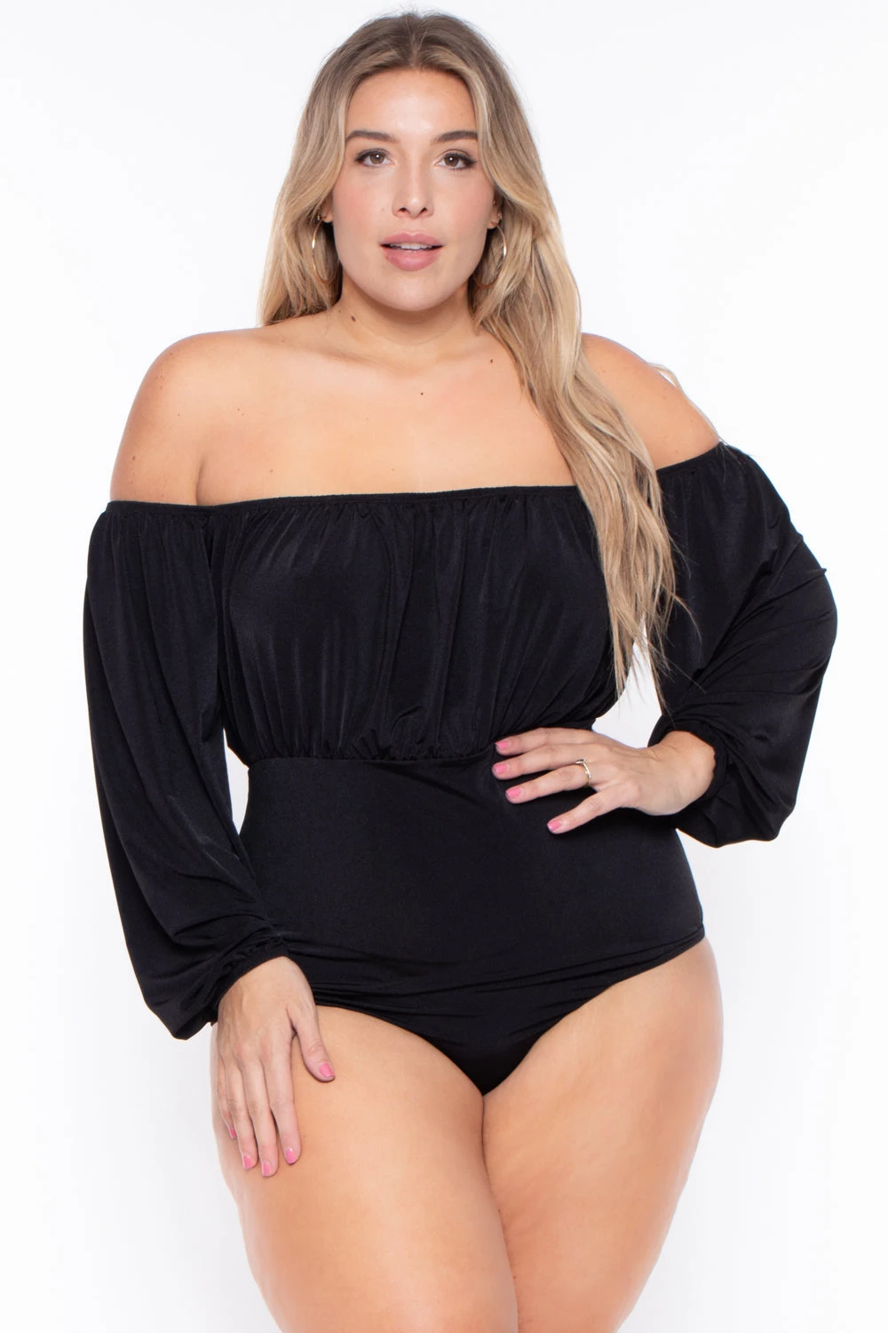 Plus Size Kalia Bodysuit - Black Plus Size Kalia Bodysuit - Black -Kitchensuppliesdeal curvy sense bralettes and bodysuits plus size kalia bodysuit black 29266078007393