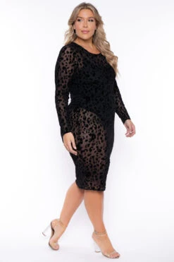 Plus Size Akila Leopard Bodycon Dress - Black 5 Plus Size Akila Leopard Bodycon Dress - Black -Kitchensuppliesdeal curvy sense dresses plus size akila leopard bodycon dress black 29587014877281