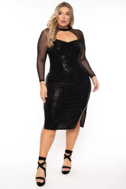 Plus Size Azariah Sweetheart Dress - Black -Kitchensuppliesdeal curvy sense dresses plus size azariah sweetheart dress black 30645869117537