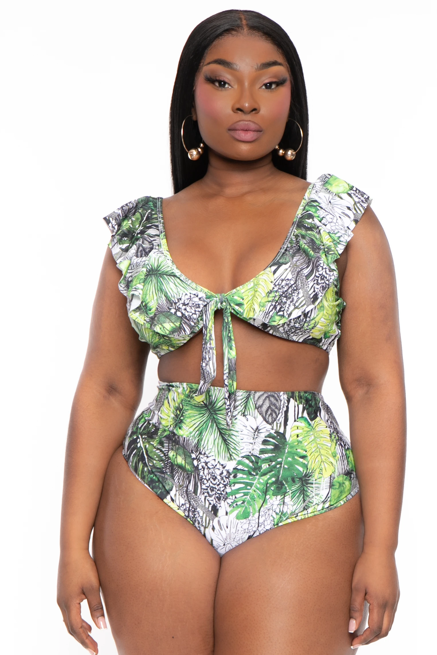 Plus Size Bogota 3 Piece Swimwear Set - Green Plus Size Bogota 3 Piece Swimwear Set - Green -Kitchensuppliesdeal curvy sense dresses plus size bogota 3 piece swimwear set green 32222417911905