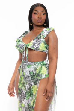 Plus Size Bogota 3 Piece Swimwear Set - Green 5 Plus Size Bogota 3 Piece Swimwear Set - Green -Kitchensuppliesdeal curvy sense dresses plus size bogota 3 piece swimwear set green 32222417944673