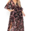 Plus Size Danielle Chiffon Maxi Dress - Black -Kitchensuppliesdeal curvy sense dresses plus size danielle chiffon maxi dress black 30053584011361