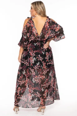 Plus Size Danielle Chiffon Maxi Dress - Black 6 Plus Size Danielle Chiffon Maxi Dress - Black -Kitchensuppliesdeal curvy sense dresses plus size danielle chiffon maxi dress black 30053584830561