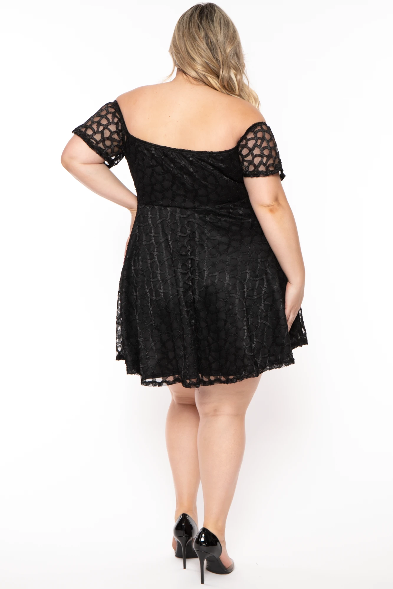 Plus Size Deana Off The Shoulder Lace Dress- Black Plus Size Deana Off The Shoulder Lace Dress- Black -Kitchensuppliesdeal curvy sense dresses plus size deana off the shoulder lace dress black 32335956443233