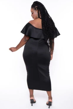 Plus Size Evelyn Bodycon Dress - Black -Kitchensuppliesdeal curvy sense dresses plus size evelyn bodycon dress black 29448505393249