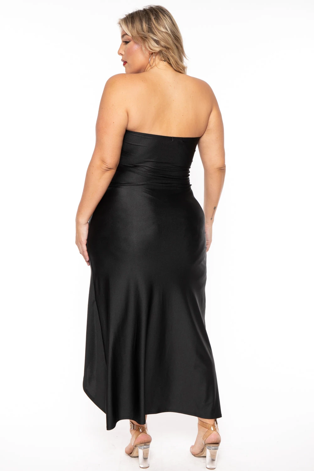 Plus Size Francesca Strapless Dress - Black Plus Size Francesca Strapless Dress - Black -Kitchensuppliesdeal curvy sense dresses plus size francesca strapless dress black 30453493530721