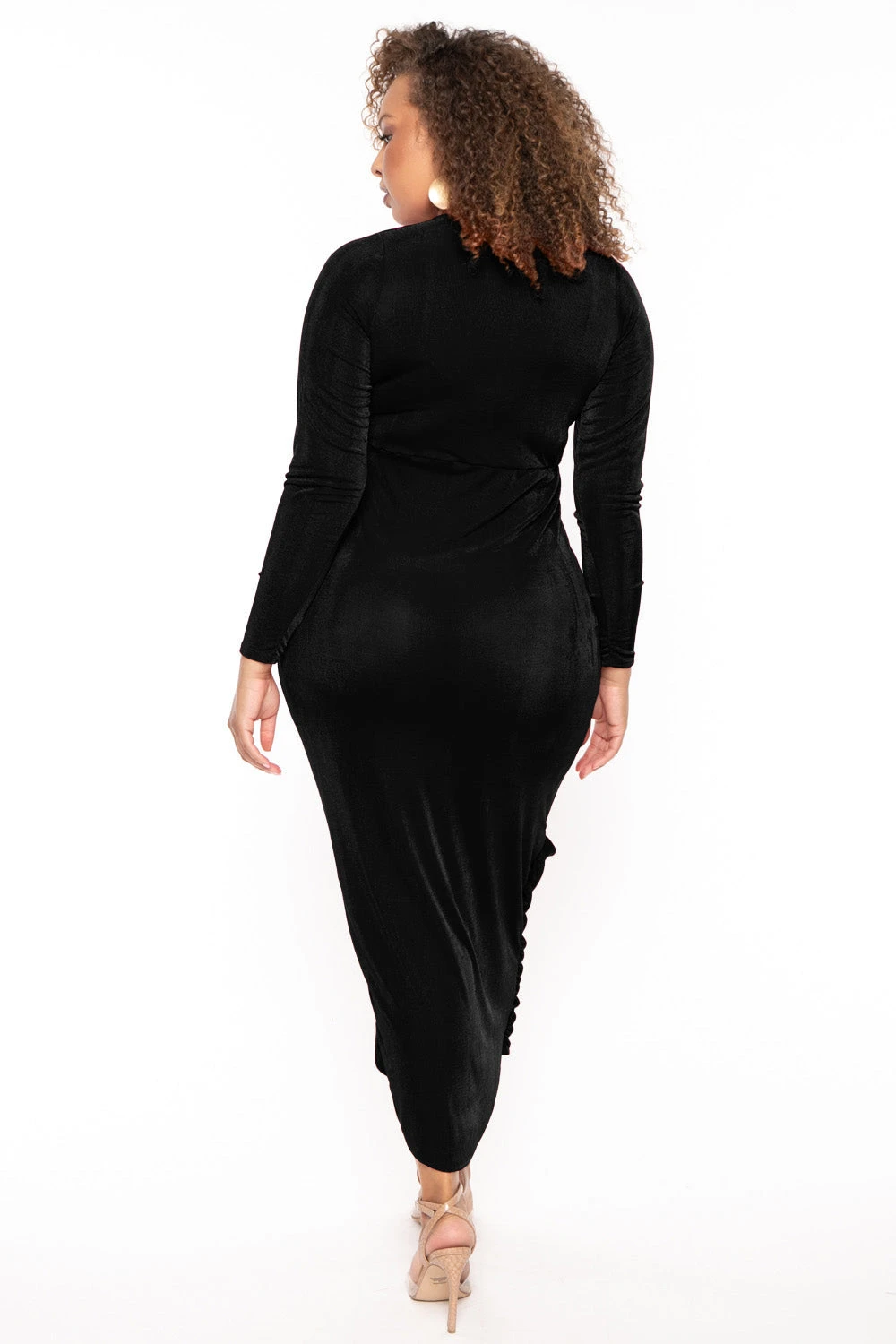 Plus Size Moon Kissed Slinky Bodycon Dress - Black Plus Size Moon Kissed Slinky Bodycon Dress - Black -Kitchensuppliesdeal curvy sense dresses plus size moon kissed slinky bodycon dress black 31626785521761