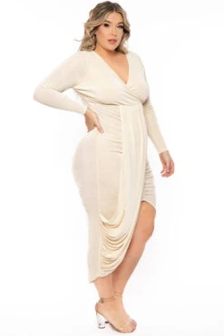 Plus Size Moon Kissed Slinky Bodycon Dress - Cream 5 Plus Size Moon Kissed Slinky Bodycon Dress - Cream -Kitchensuppliesdeal curvy sense dresses plus size moon kissed slinky bodycon dress cream 31181035503713