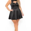 Plus Size Raelynn A-line Dress - Black -Kitchensuppliesdeal curvy sense dresses plus size raelynn a line dress black 30095656157281