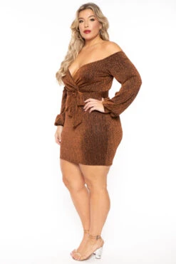 Plus Size Rhianna Metallic Surplice Dress- Gold -Kitchensuppliesdeal curvy sense dresses plus size rhianna metallic surplice dress gold 30453356986465