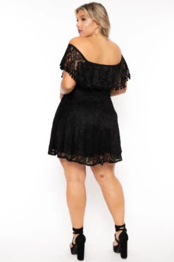 Plus Size Rosabel Lace Dress- Black 8 Plus Size Rosabel Lace Dress- Black -Kitchensuppliesdeal curvy sense dresses plus size rosabel lace dress black 30043414134881