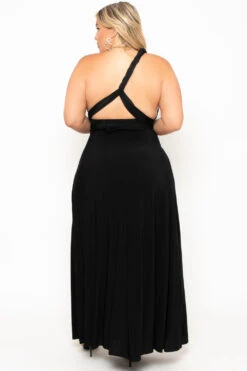 Plus Size Sashay Infinity Convertible Dress- Black 5 Plus Size Sashay Infinity Convertible Dress- Black -Kitchensuppliesdeal curvy sense dresses plus size sashay infinity convertible dress black 29590977478753