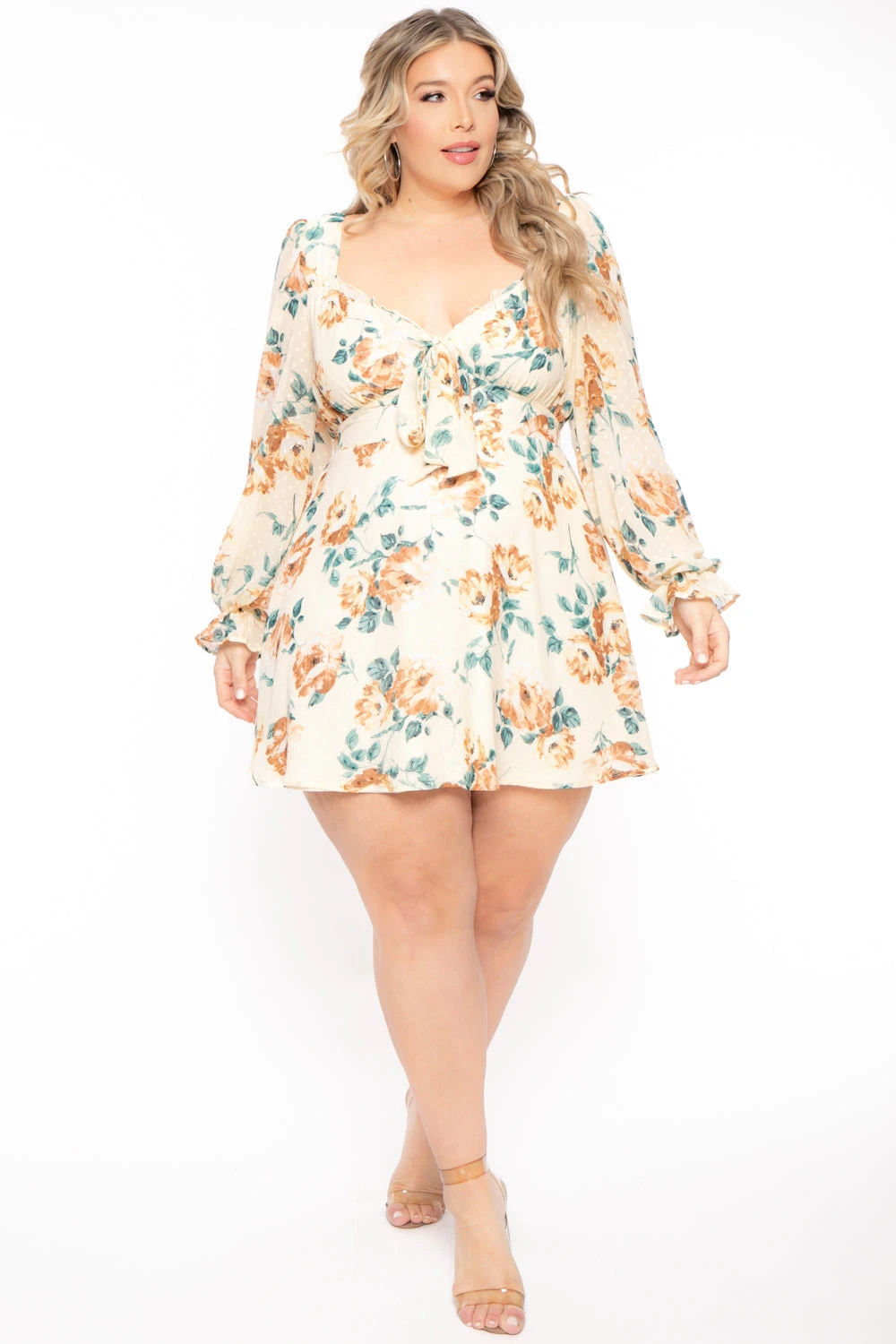 Plus Size Serena Chiffon Floral Dress - Ivory Plus Size Serena Chiffon Floral Dress - Ivory -Kitchensuppliesdeal curvy sense dresses plus size serena chiffon floral dress ivory 31383847272545