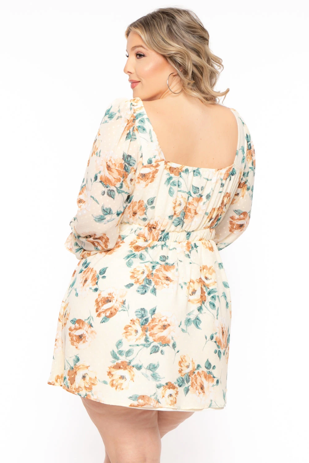 Plus Size Serena Chiffon Floral Dress - Ivory Plus Size Serena Chiffon Floral Dress - Ivory -Kitchensuppliesdeal curvy sense dresses plus size serena chiffon floral dress ivory 31383848190049