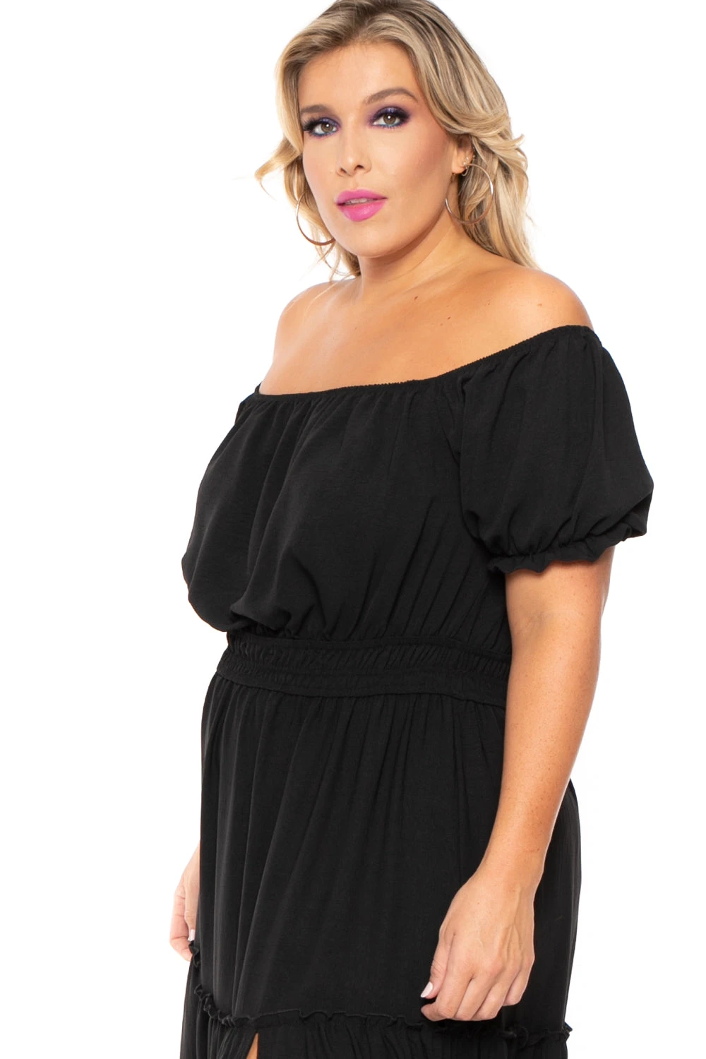 Plus Size Vivien Off The Shoulder Maxi Dress - Black Plus Size Vivien Off The Shoulder Maxi Dress - Black -Kitchensuppliesdeal curvy sense dresses plus size vivien off the shoulder maxi dress black 30191235563617