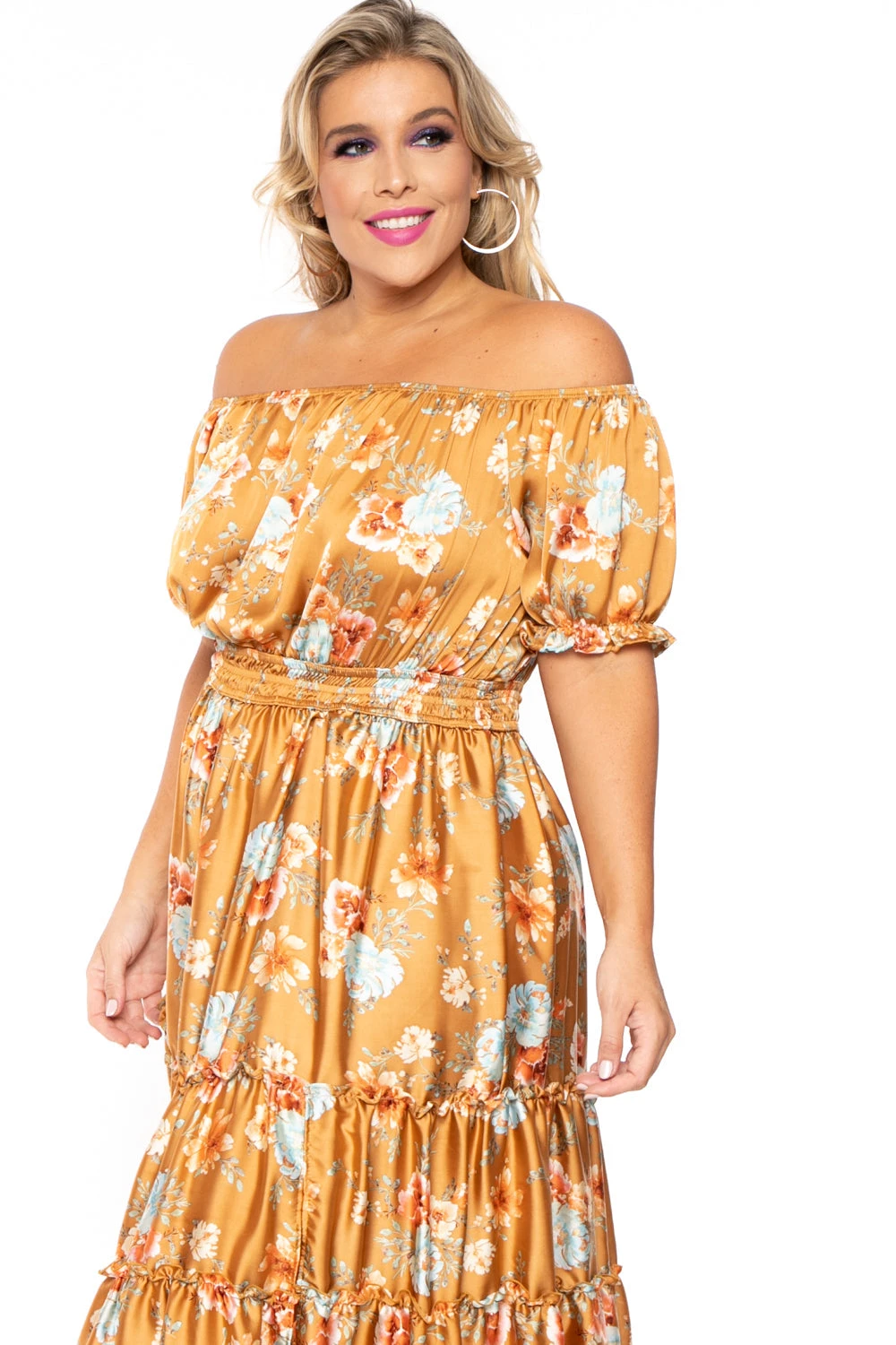 Plus Size Vivien Off The Shoulder Maxi Dress - Copper Plus Size Vivien Off The Shoulder Maxi Dress - Copper -Kitchensuppliesdeal curvy sense dresses plus size vivien off the shoulder maxi dress copper 30191106130017