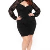 Plus Size Zebra Ruched Cutout Dress - Black 1 Plus Size Zebra Ruched Cutout Dress - Black -Kitchensuppliesdeal curvy sense dresses plus size zebra ruched cutout dress black 30571856560225
