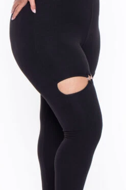 Plus Size Alessa Cut Out Jumpsuit- Black -Kitchensuppliesdeal curvy sense jumpsuits and rompers plus size alessa cut out jumpsuit black 30025865986145