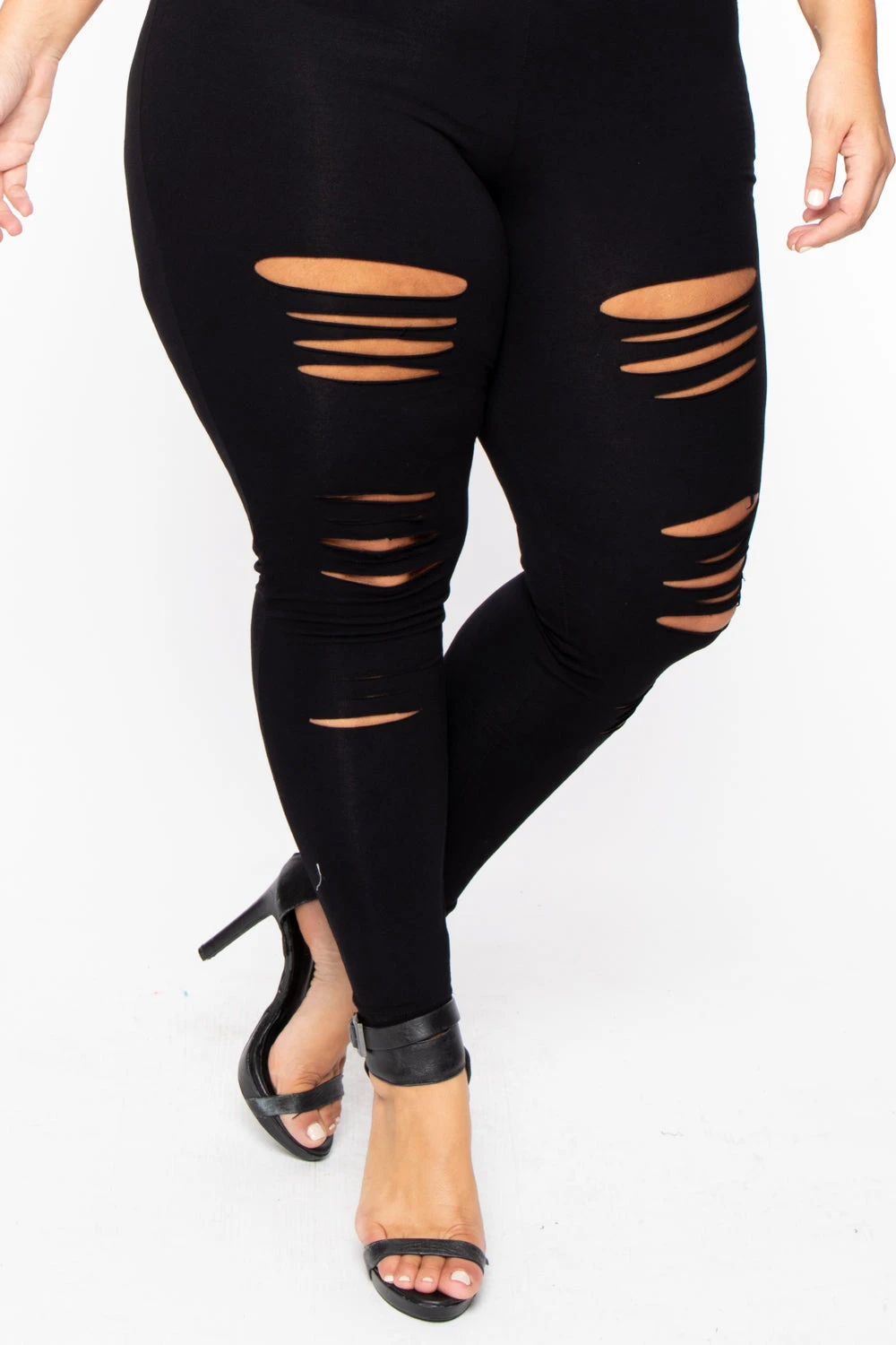 Plus Size Destroyed Catsuit Jumpsuit - Black Plus Size Destroyed Catsuit Jumpsuit - Black -Kitchensuppliesdeal curvy sense jumpsuits and rompers plus size destroyed catsuit jumpsuit black 30025832366177