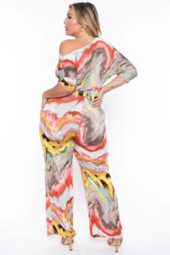 Solid Plus Size Jania Abstract Jumpsuit - Mustard -Kitchensuppliesdeal curvy sense jumpsuits and rompers plus size jania abstract jumpsuit mustard 29592198905953