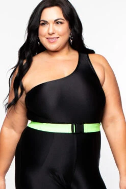 Plus Size Totally Rad Bodycon Romper - Black 5 Plus Size Totally Rad Bodycon Romper - Black -Kitchensuppliesdeal curvy sense jumpsuits and rompers plus size totally rad bodycon romper black 29269610528865