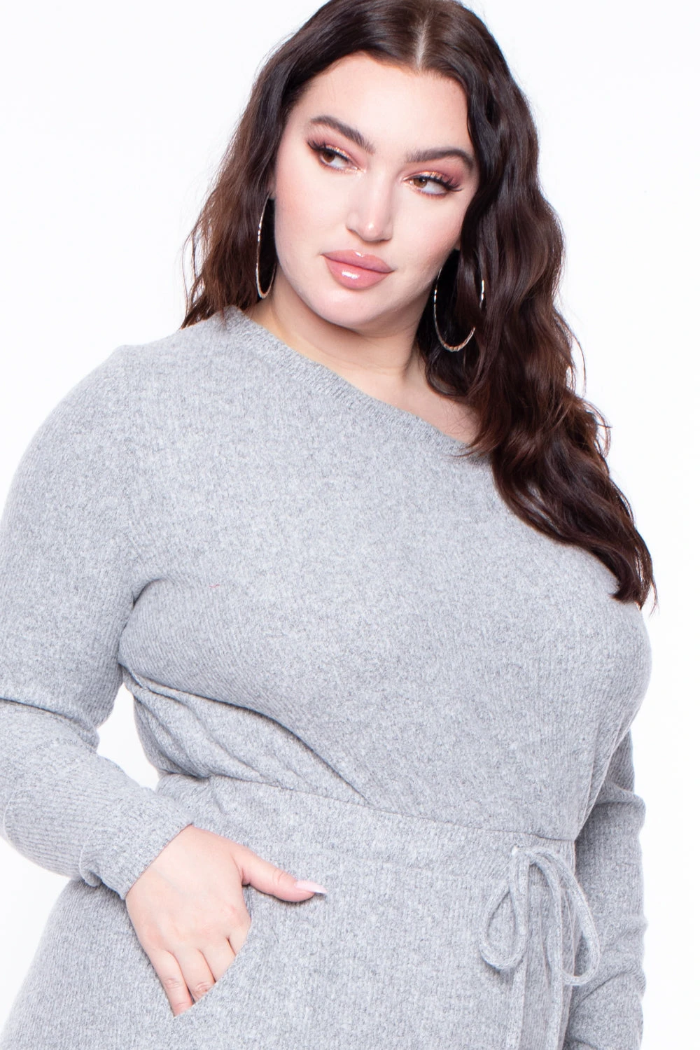 Plus Size Zadie Ribbed Jumpsuit - Heather Grey Plus Size Zadie Ribbed Jumpsuit - Heather Grey -Kitchensuppliesdeal curvy sense jumpsuits and rompers plus size zadie ribbed jumpsuit heather grey 29270949003361