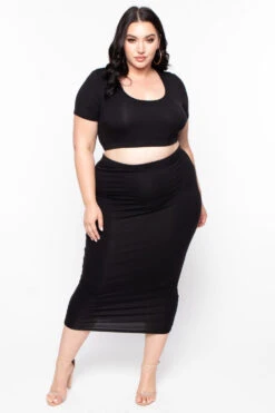 Front Page -Kitchensuppliesdeal curvy sense matching sets plus size carmen top skirt matching set black 29887668584545