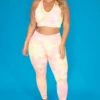 Plus Size Terri Tie Dye Legging Set - Neon Pink 2 Plus Size Terri Tie Dye Legging Set - Neon Pink -Kitchensuppliesdeal curvy sense matching sets plus size terri tie dye legging set neon pink 29593054117985