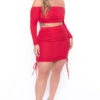 Plus Size Tiffany Matching Skirt Set- Red 2 Plus Size Tiffany Matching Skirt Set- Red -Kitchensuppliesdeal curvy sense matching sets plus size tiffany matching skirt set red 29262787313761