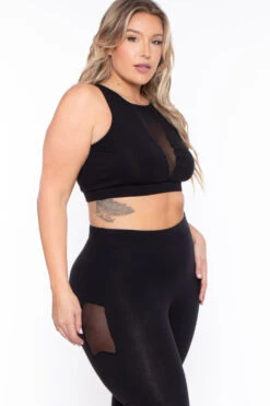 Plus Size Valerie Mesh Matching Set- Black 5 Plus Size Valerie Mesh Matching Set- Black -Kitchensuppliesdeal curvy sense matching sets plus size valerie mesh matching set black 29272729878625