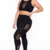 Plus Size Valerie Mesh Matching Set- Black 1 Plus Size Valerie Mesh Matching Set- Black -Kitchensuppliesdeal curvy sense matching sets plus size valerie mesh matching set black 29272746721377