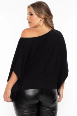 Plus Size Off The Shoulder Top - Black 7 Plus Size Off The Shoulder Top - Black -Kitchensuppliesdeal curvy sense tops plus size off the shoulder top black 29883845738593